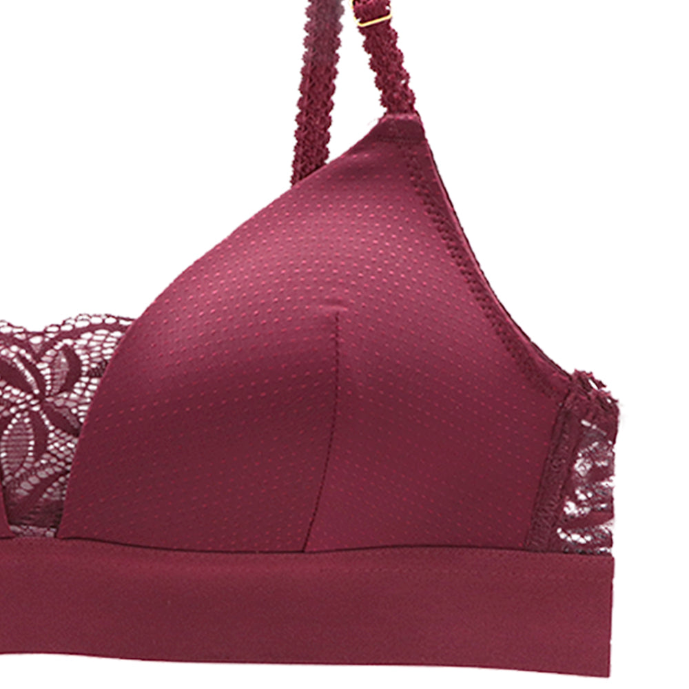 Brasier coordinable sin varilla y con encaje 24424 Lady Carnival