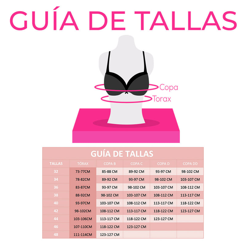 Guía de tallas - Tabla de medidas para encontrar tu talla perfecta