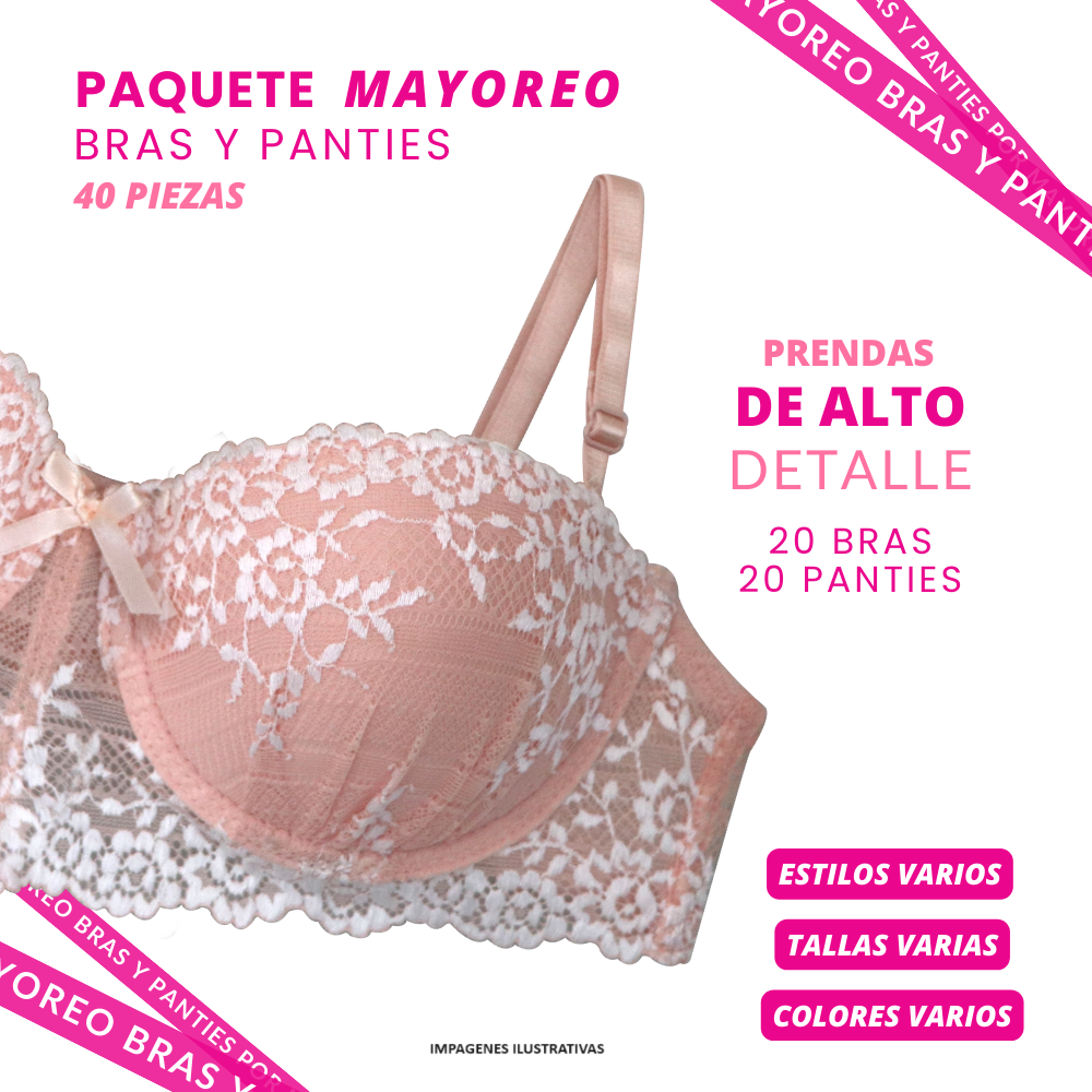 Paquete de 40 piezas a precio de mayoreo PACK 005 MAYOREO Carnival Carnival