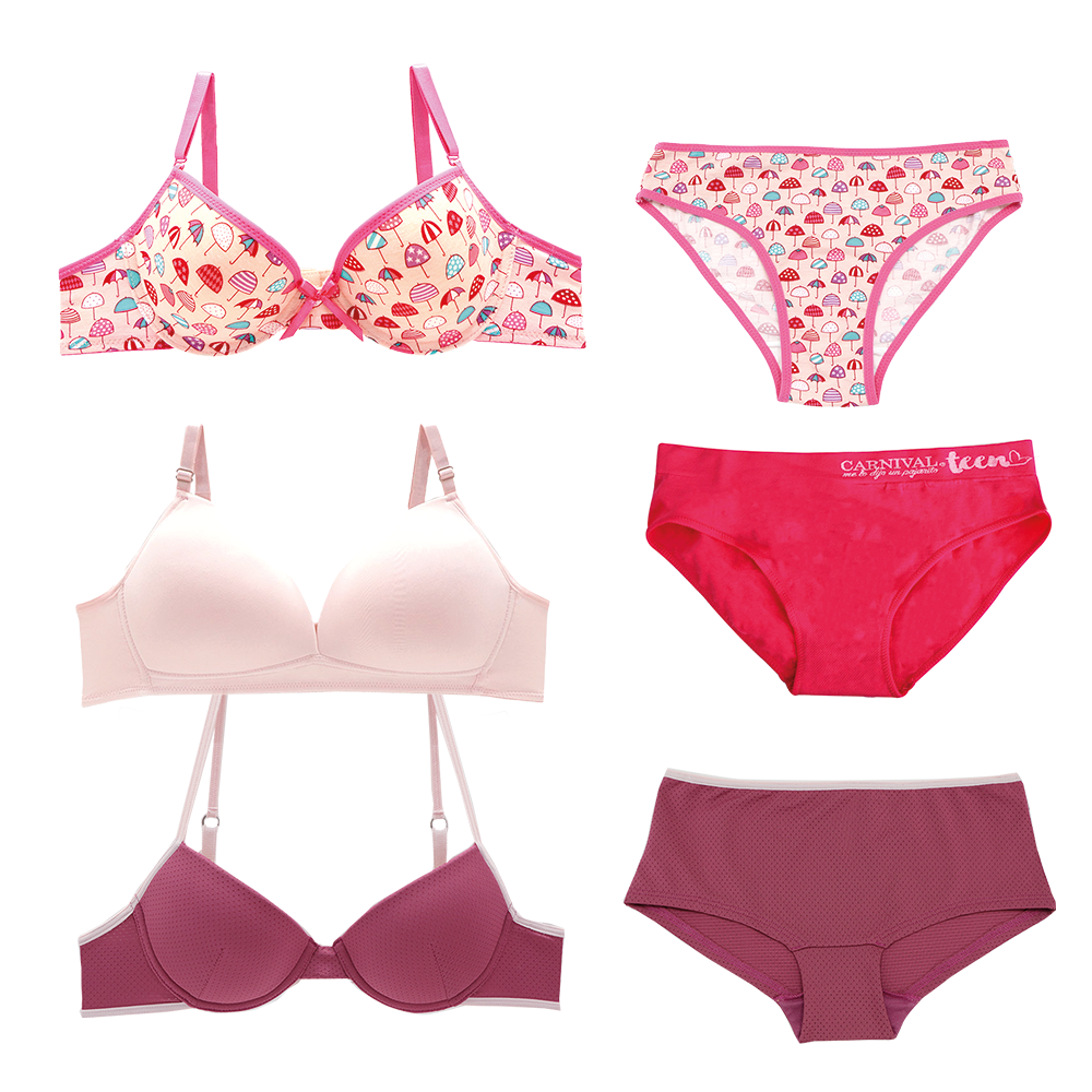 Pack de 6 prendas mixtas PACKTEEN 002 Carnival Carnival
