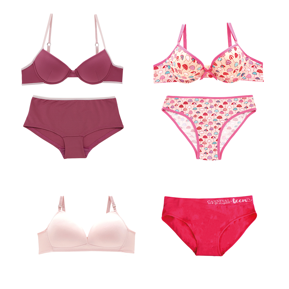 Pack de 6 prendas mixtas PACKTEEN 002 Carnival Carnival