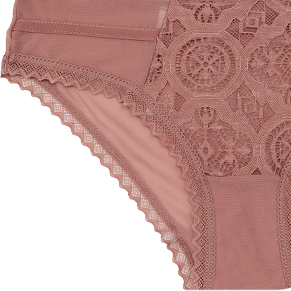 Panty coordinable con detalles de encaje y mesh 74744 Lady Carnival Carnival