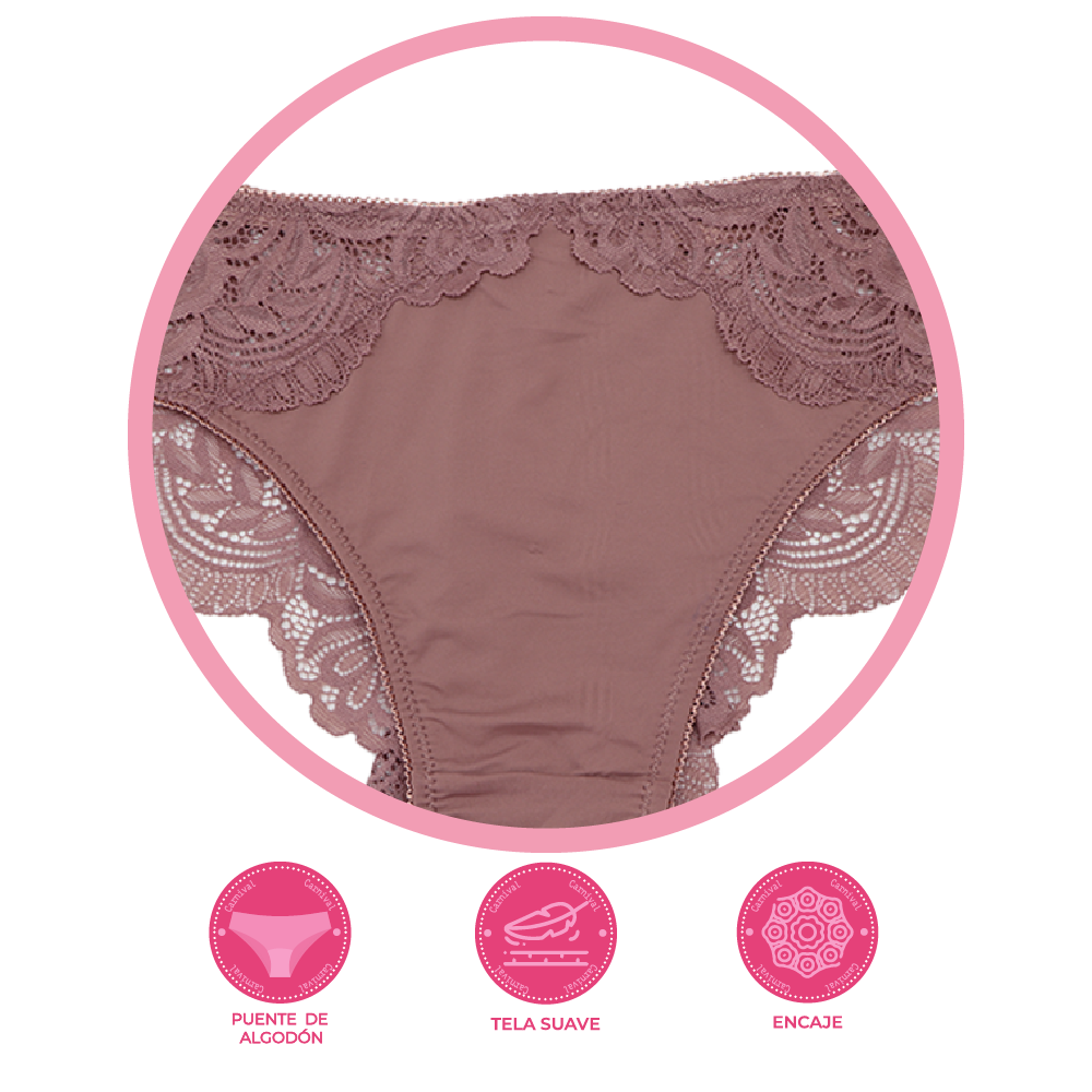 Panty con encaje 74749 Lady Carnival
