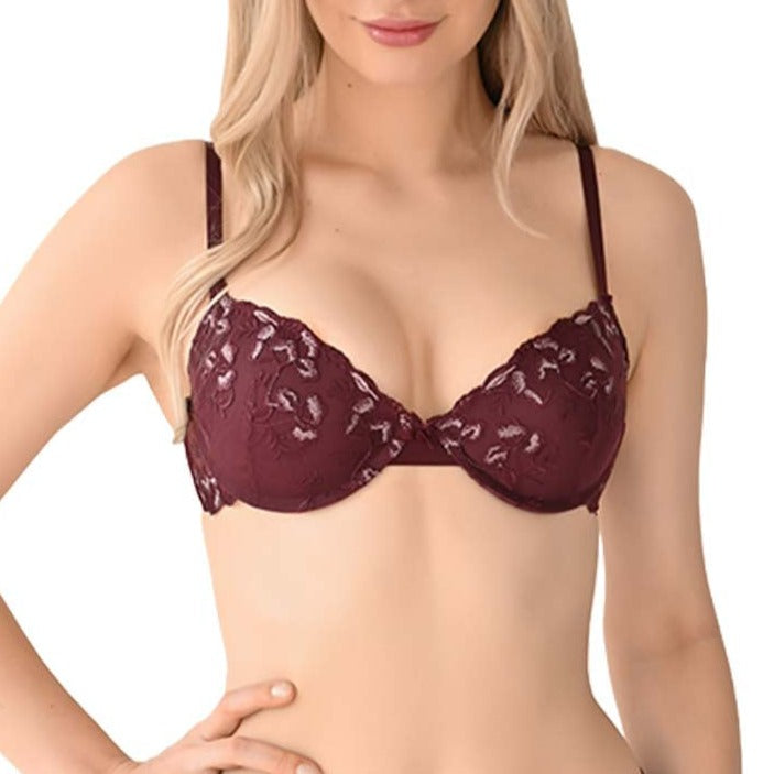 Coordinating bra with lace appliqué 24353 Lady Carnival