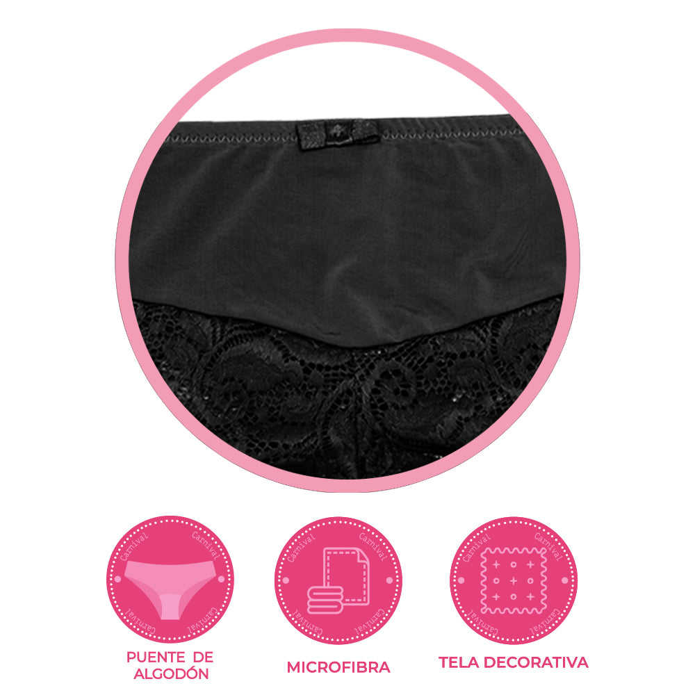 Coordinating boxer shorts with lace details 114390 Carnival
