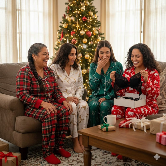 regalos de lencería navideños elegantes y sensuales