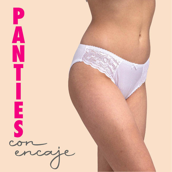 PANTIES CON ENCAJE