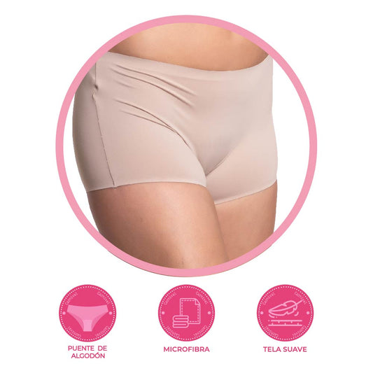 Bóxer beige de corte láser 114692 Carnival Carnival