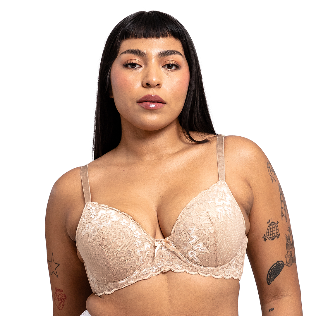 Brasier con encaje floral 2181 Carnival