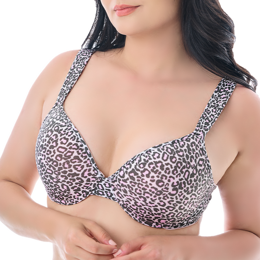 Brasier de talla extra con tirantes acolchonados animal print 23359 Carnival Carnival