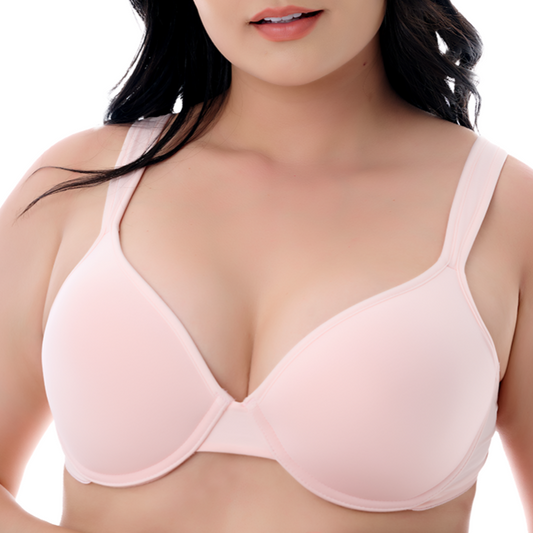 Brasier de talla extra con tirantes acolchonados  rosa 23359 Carnival.