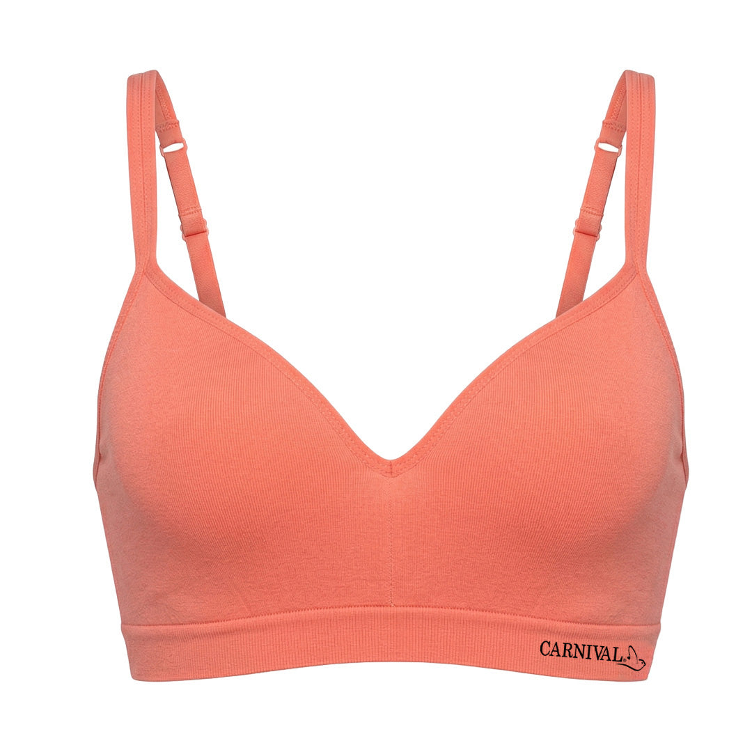 Brasier estilo top deportivo con logo impreso 23780
