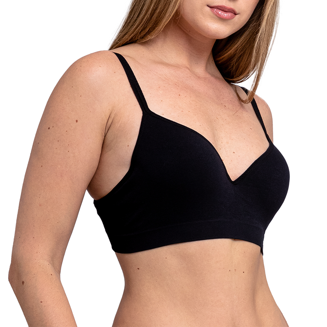Brasier estilo top deportivo con logo impreso 23780