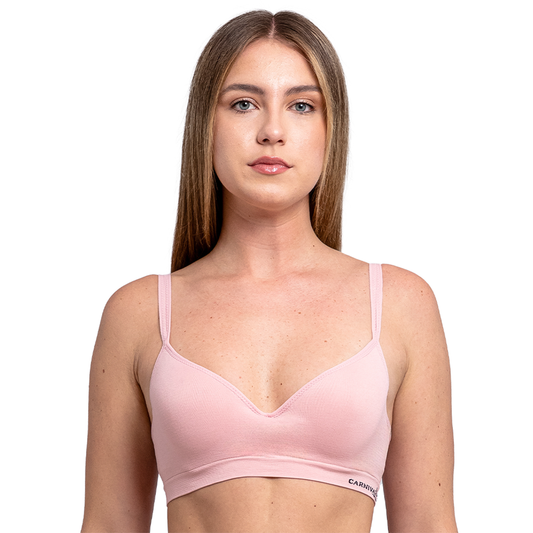 Brasier estilo top deportivo con logo impreso 23780
