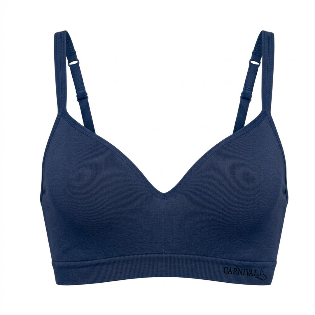 Brasier estilo top deportivo con logo impreso 23780