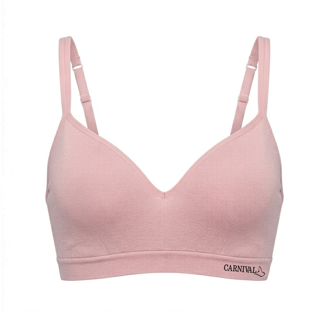 Brasier estilo top deportivo con logo impreso 23780