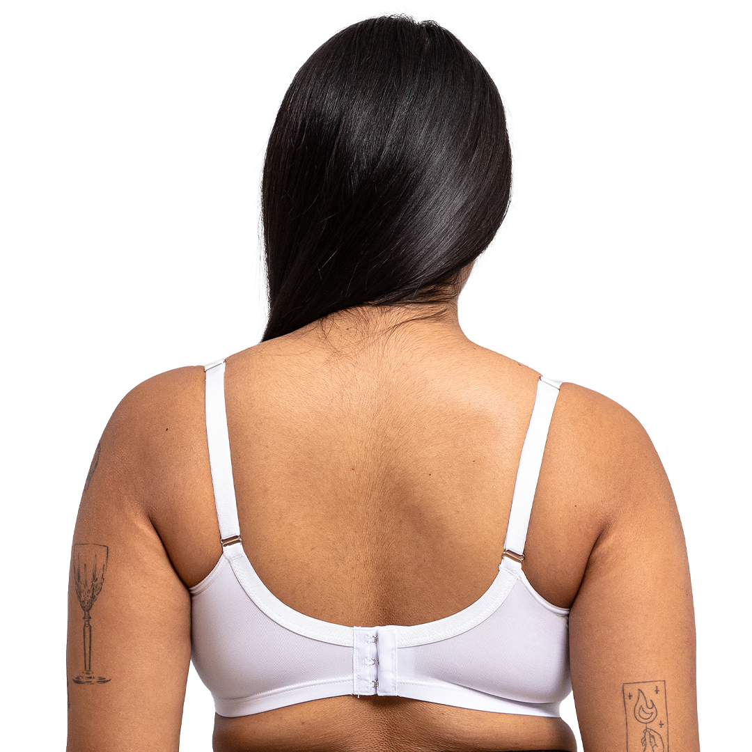 Brasier blanco copa preformada con detalle de encaje 23785 Carnival