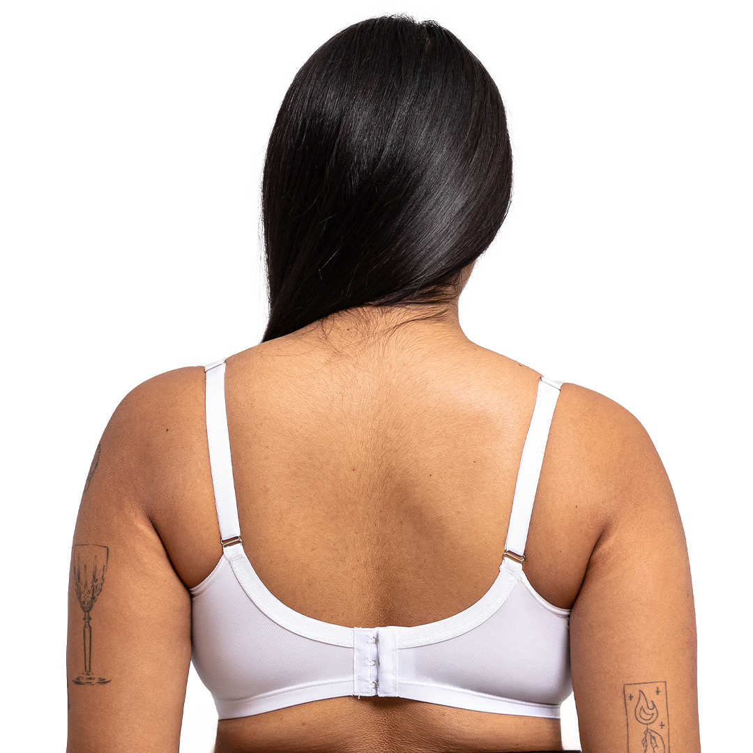 Brasier blanco copa preformada con detalle de encaje 23785 Carnival