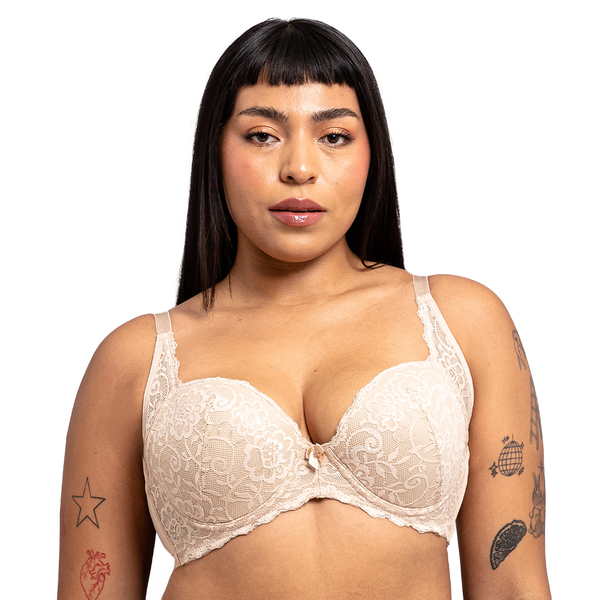 Brasier copa preformada, con detalle de encaje 23785 Carnival