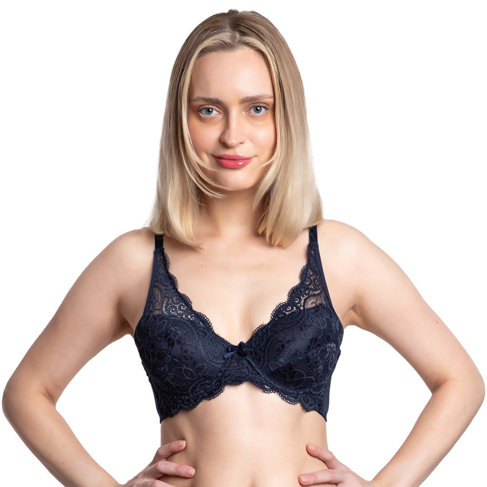 Brasier azul coordinable con copa de gota 23973 Carnival Carnival Lenceria