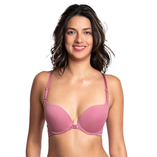 Brasier coordinable con broche al frente 23974 Carnival