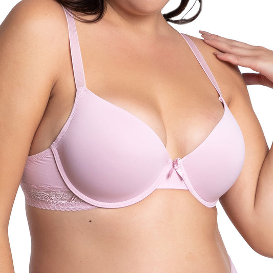 Brasier rosa coordinable de talla extra 24006 Carnival Carnival