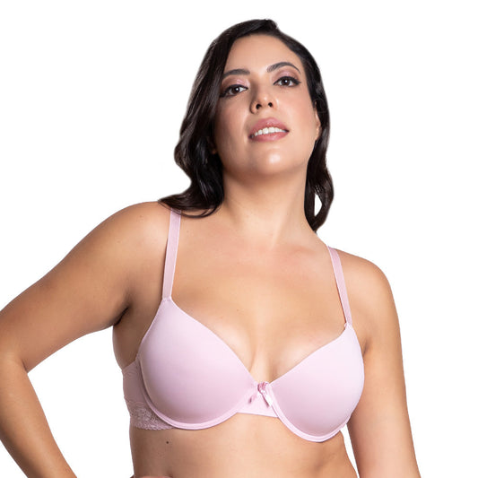 Brasier rosa coordinable de talla extra 24006 Carnival Carnival