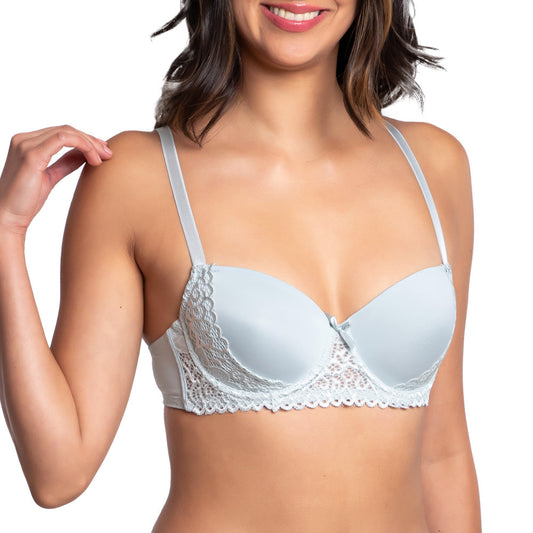 Brasier coordinable menta con encaje en copas 24030 Carnival Carnival