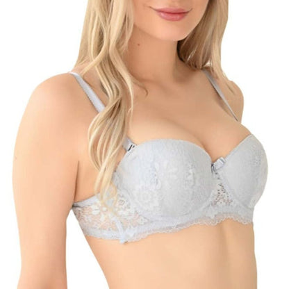 Brasier coordinable strapless con encaje 24356 Lady Carnival Carnival