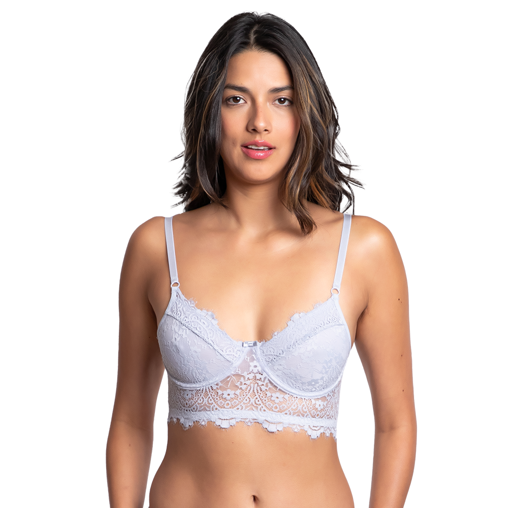 Brasier coordinable  de peto largo 24357 Lady Carnival