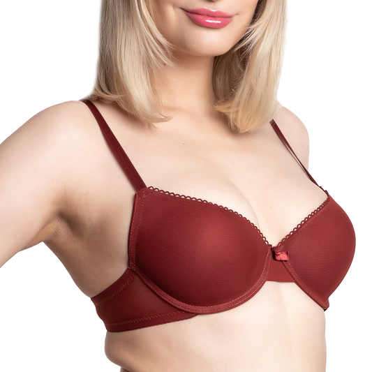 Brasier coordinable vino con transparencias 24394 Carnival Carnival