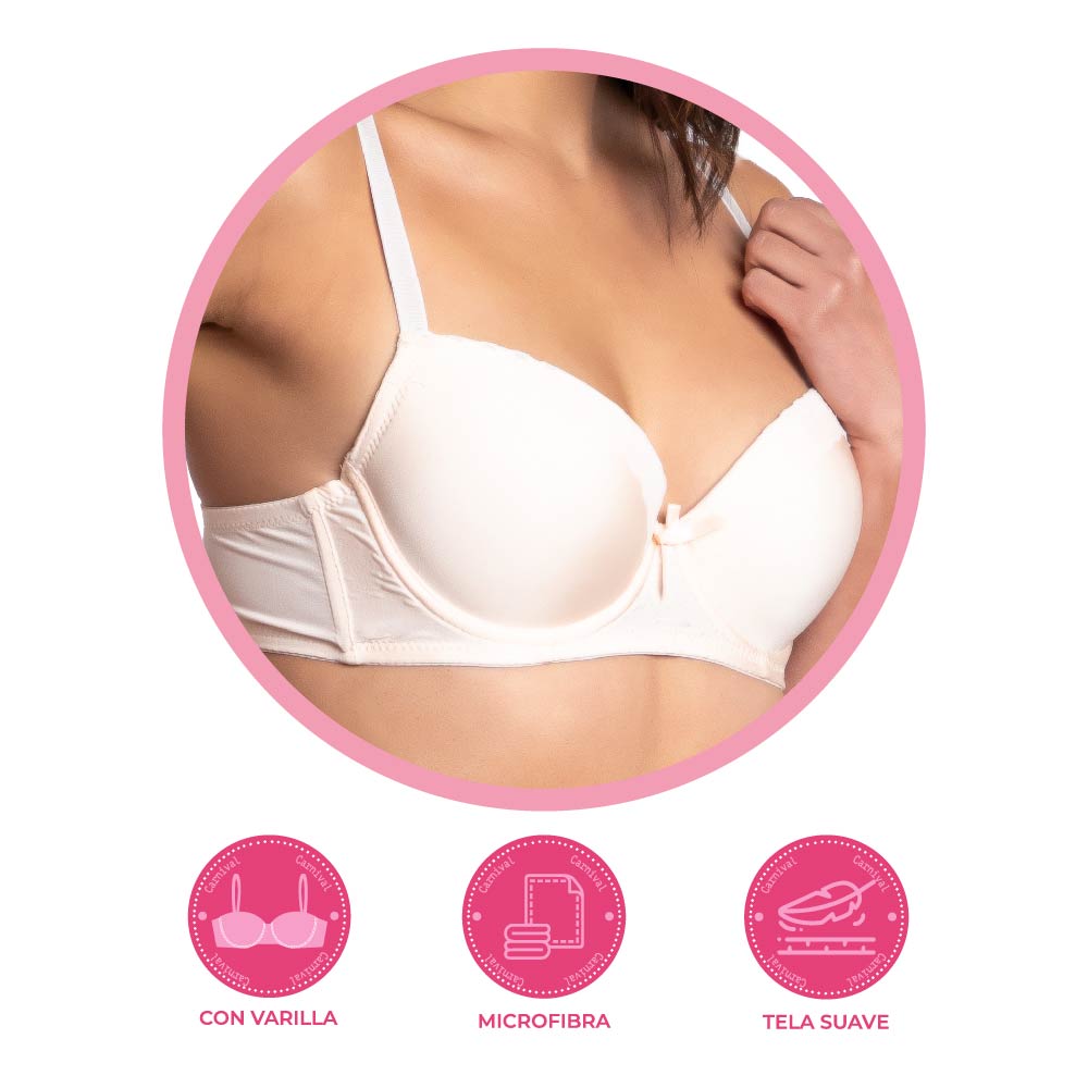 Brasier rosa coordinable con varilla 24395 Carnival Carnival