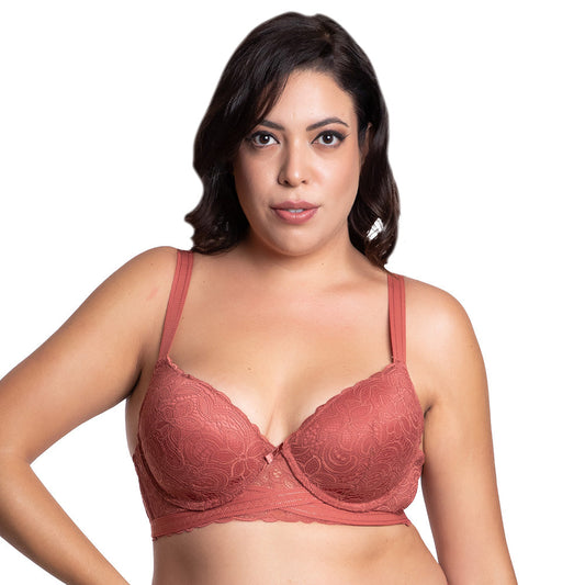 Brasier coordinable de talla extra con encaje  24421 Lady Carnival Carnival