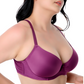 Brasier de talla extra con varilla  morado 24441 Carnival.