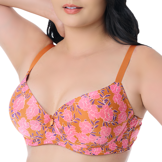 Brasier de talla extra estampado con varilla  24451 Carnival Carnival