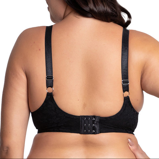 Brasier negro de talla extra con varilla  24635 Carnival Carnival Lenceria