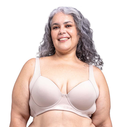 Brasier de talla extra con peto largo  24726 Carnival