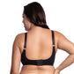 Brasier de talla extra con peto largo negro 24726 Carnival