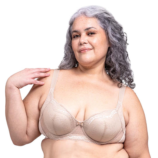 Brasier de talla extra con push up  24727 Carnival