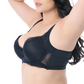 Brasier de talla extra con push up  negro 24727 Carnival