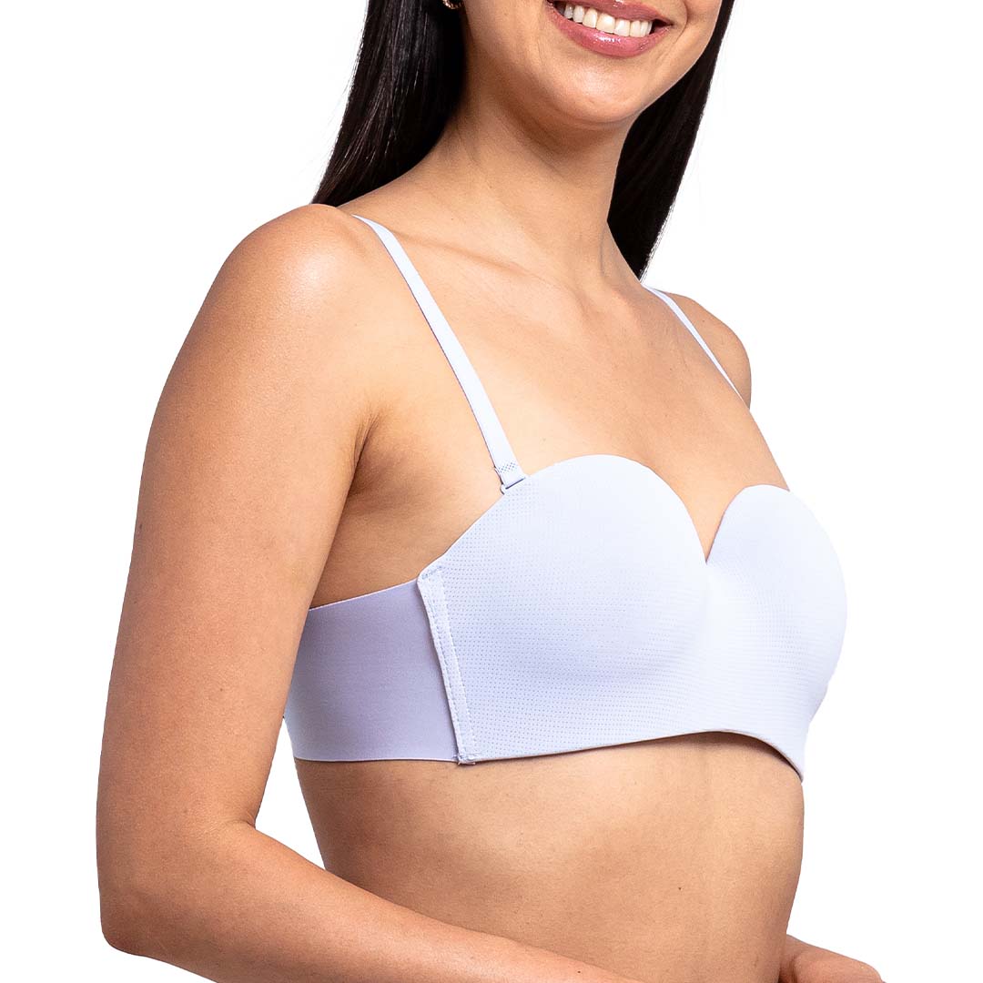 Brasier de corte láser strapless y sin varilla 24802L Lady Carnival
