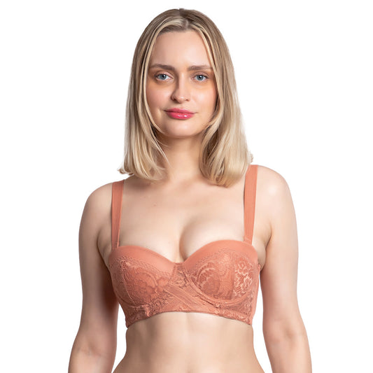 Brasier coordinable de peto largo 24840 Lady Carnival Carnival