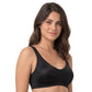 Brasier negro para mastectomía con bolsillos para prótesis 24897 Carnival