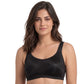 Brasier negro para mastectomía con bolsillos para prótesis 24897 Carnival
