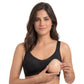 Brasier negro para mastectomía con bolsillos para prótesis 24897 Carnival