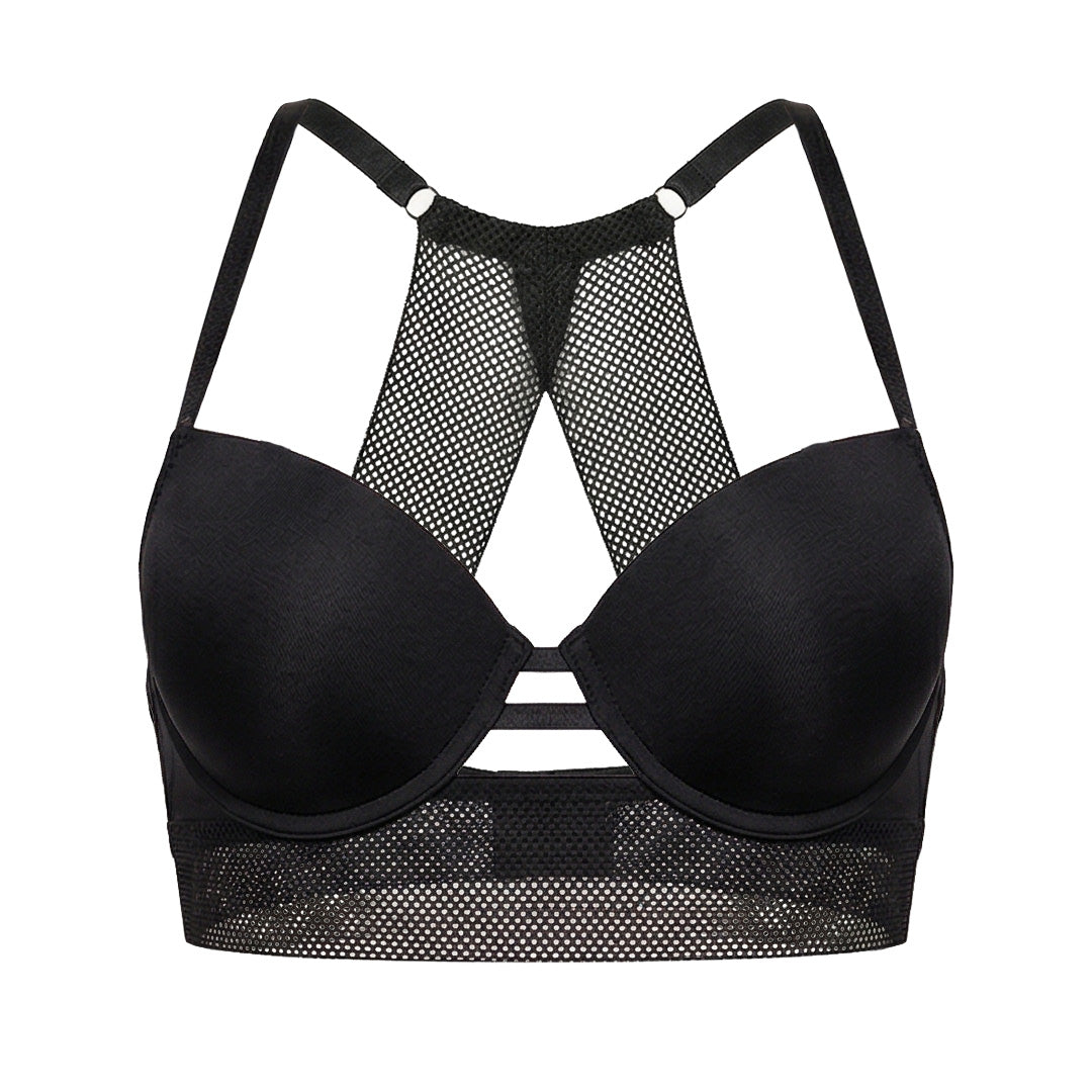 Brasier con varilla ligero push up y espalda cruzada 24912L Lady Carnival
