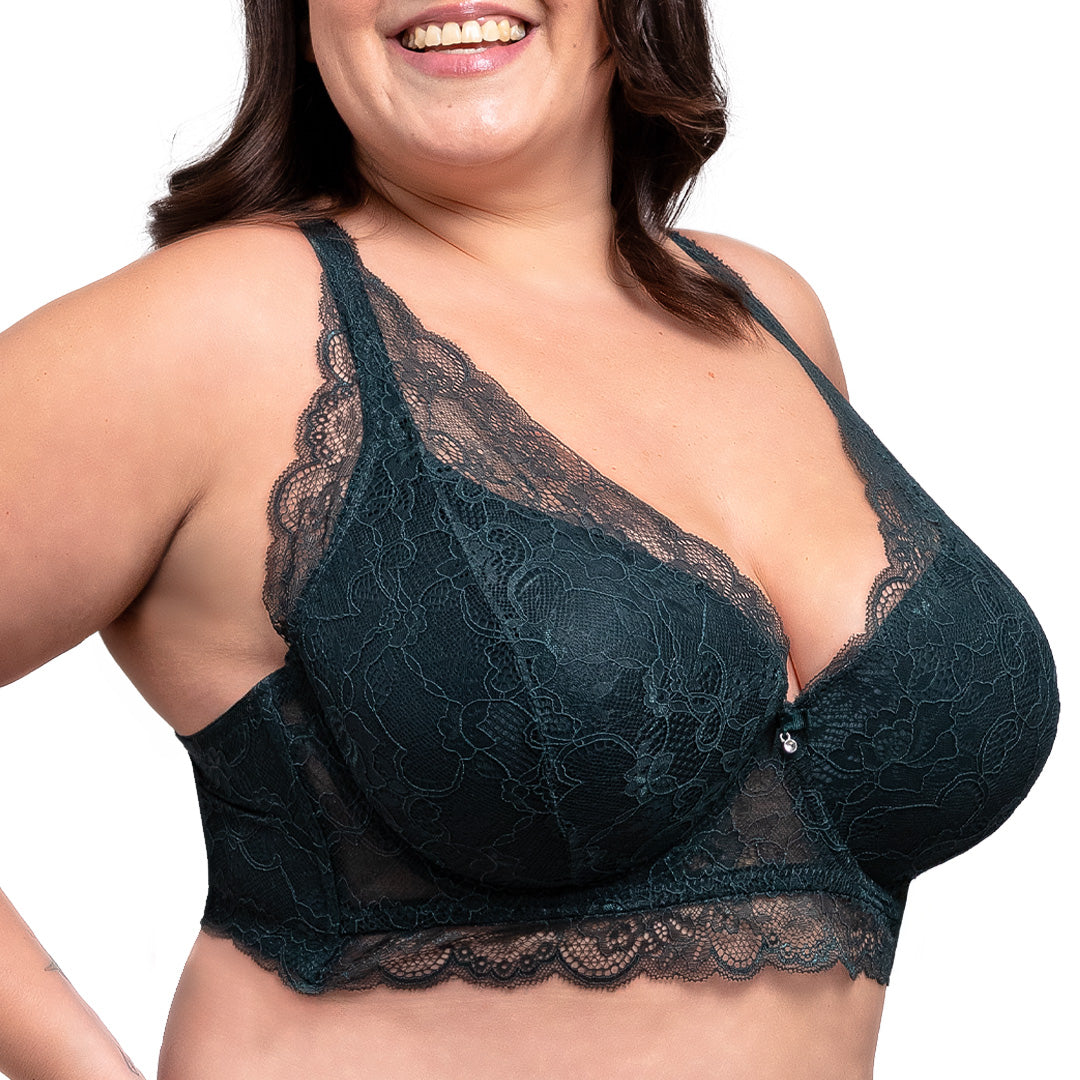Brasier coordinable talla extra con encaje 24936 Lady Carnival
