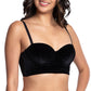 Brasier coordinable de peto largo efecto terciopelo 24949 Carnival Fashion