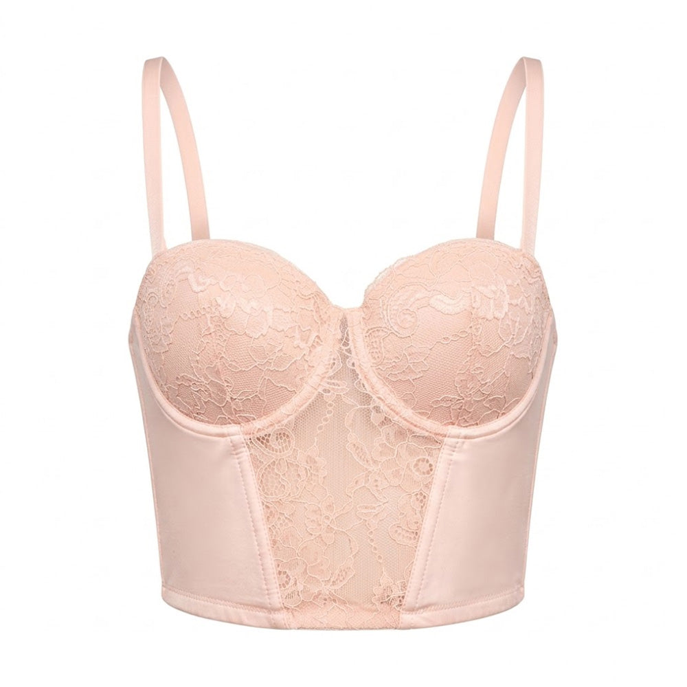 Bustier strapless estilo corset con varilla 24953L Lady Carnival