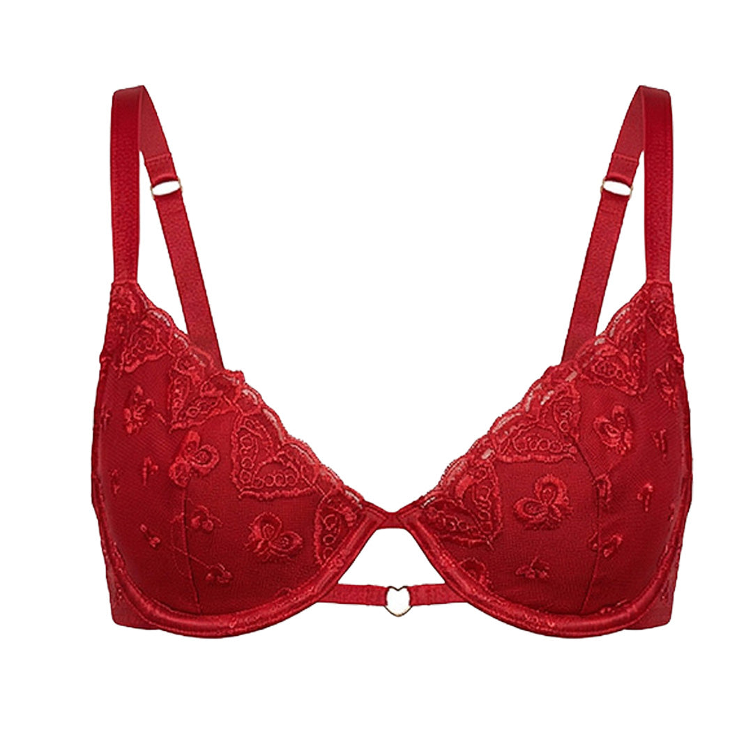 Bralette con varilla y transparencia 24976F Fashion